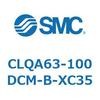 CLQA63-100DCM-B-XC35 ロック付薄形シリンダ CLQA6 SMC 53830244
