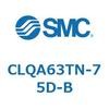 CLQA63TN-75D-B ロック付薄形シリンダ CLQA6 SMC 53830357