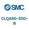 CLQA80-50D-B ロック付薄形シリンダ CLQA8 SMC 53830402