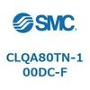 CLQA80TN-100DC-F ロック付薄形シリンダ CLQA8 SMC 53830436