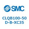 CLQB100-50D-B-XC35 ロック付薄形シリンダ CLQB1 SMC 53830576