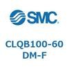 CLQB100-60DM-F ロック付薄形シリンダ CLQB1 SMC 53830621