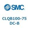 CLQB100-75DC-B ロック付薄形シリンダ CLQB1 SMC 53830646