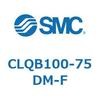CLQB100-75DM-F ロック付薄形シリンダ CLQB1 SMC 53830655