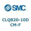 ロック付薄形シリンダ CLQB2 SMC