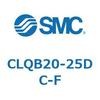 CLQB20-25DC-F ロック付薄形シリンダ CLQB2 SMC 53830691
