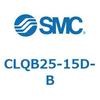 CLQB25-15D-B ロック付薄形シリンダ CLQB2 SMC 53830743