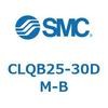 CLQB25-30DM-B ロック付薄形シリンダ CLQB2 SMC 53830822