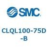 CLQL100-75D-B ロック付薄形シリンダ CLQL1 SMC 53832405