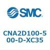 CNA2D100-500-D-XC35 ロック付シリンダ CNA2D SMC 53877677
