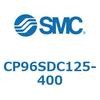 CP96SDC125-400 ISO規格準拠 エアシリンダ 複動クッション付 CP96S SMC 53893646