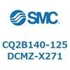 CQ2B140-125DCMZ-X271 薄形シリンダ CQ2シリーズB14 SMC 53910421