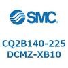 CQ2B140-225DCMZ-XB10 薄形シリンダ CQ2シリーズB14 SMC 53910491