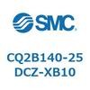 CQ2B140-25DCZ-XB10 薄形シリンダ CQ2シリーズB14 SMC 53910516