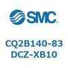 CQ2B140-83DCZ-XB10 薄形シリンダ CQ2シリーズB14 SMC 53910665