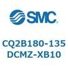 CQ2B180-135DCMZ-XB10 薄形シリンダ CQ2シリーズB18 SMC 53912327