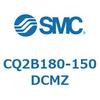 CQ2B180-150DCMZ 薄形シリンダ CQ2シリーズB18 SMC 53912336