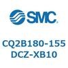 CQ2B180-155DCZ-XB10 薄形シリンダ CQ2シリーズB18 SMC 53912354