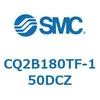 CQ2B180TF-150DCZ 薄形シリンダ CQ2シリーズB18 SMC 53912467