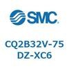 CQ2B32V-75DZ-XC6 薄形シリンダ CQ2シリーズB32V SMC 53924053