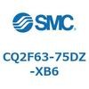 CQ2F63-75DZ-XB6 薄形シリンダ CQ2シリーズF6 SMC 53948815