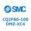 CQ2F80-100DMZ-XC4 薄形シリンダ CQ2シリーズF8 SMC 53948912