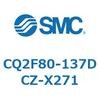 CQ2F80-137DCZ-X271 薄形シリンダ CQ2シリーズF8 SMC 53948991