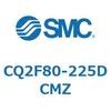 CQ2F80-225DCMZ 薄形シリンダ CQ2シリーズF8 SMC 53949052