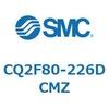 CQ2F80-226DCMZ 薄形シリンダ CQ2シリーズF8 SMC 53949061