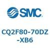 CQ2F80-70DZ-XB6 薄形シリンダ CQ2シリーズF8 SMC 53949122
