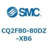 CQ2F80-80DZ-XB6 薄形シリンダ CQ2シリーズF8 SMC 53949174