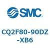 CQ2F80-90DZ-XB6 薄形シリンダ CQ2シリーズF8 SMC 53949201