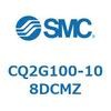 CQ2G100-108DCMZ 薄形シリンダ CQ2シリーズG1 SMC 53949323