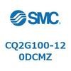 CQ2G100-120DCMZ 薄形シリンダ CQ2シリーズG1 SMC 53949332