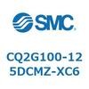 CQ2G100-125DCMZ-XC6 薄形シリンダ CQ2シリーズG1 SMC 53949341