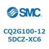 CQ2G100-125DCZ-XC6 薄形シリンダ CQ2シリーズG1 SMC 53949357