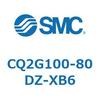 CQ2G100-80DZ-XB6 薄形シリンダ CQ2シリーズG1 SMC 53949567