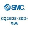 CQ2G25-30D-XB6 薄形シリンダ CQ2シリーズG2 SMC 53949682