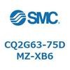 CQ2G63-75DMZ-XB6 ���`�V�����_ CQ2�V���[�YG6 SMC 53950775