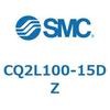 CQ2L100-15DZ 薄形シリンダ CQ2シリーズL1 SMC 53953724