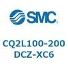 CQ2L100-200DCZ-XC6 薄形シリンダ CQ2シリーズL1 SMC 53953742