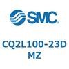 CQ2L100-23DMZ 薄形シリンダ CQ2シリーズL1 SMC 53953803