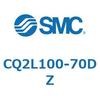 CQ2L100-70DZ 薄形シリンダ CQ2シリーズL1 SMC 53953855