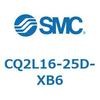 CQ2L16-25D-XB6 薄形シリンダ CQ2シリーズL1 SMC 53953977