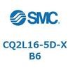 CQ2L16-5D-XB6 薄形シリンダ CQ2シリーズL1 SMC 53954013