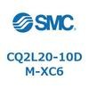 CQ2L20-10DM-XC6 薄形シリンダ CQ2シリーズL2 SMC 53954047