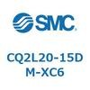 CQ2L20-15DM-XC6 薄形シリンダ CQ2シリーズL2 SMC 53954056