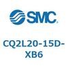 CQ2L20-15D-XB6 薄形シリンダ CQ2シリーズL2 SMC 53954065