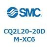 CQ2L20-20DM-XC6 薄形シリンダ CQ2シリーズL2 SMC 53954092