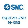 CQ2L20-25DM-XB6 薄形シリンダ CQ2シリーズL2 SMC 53954117
